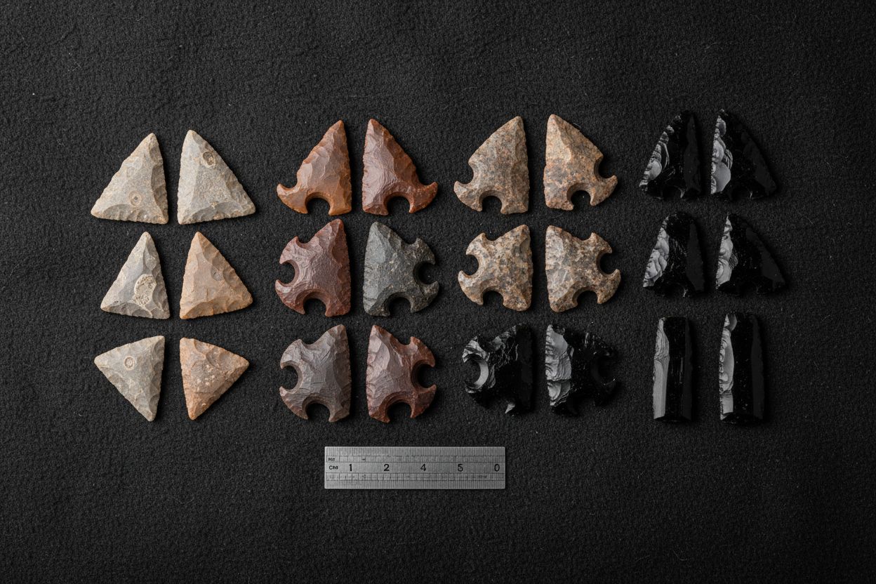 Arrowheads up close