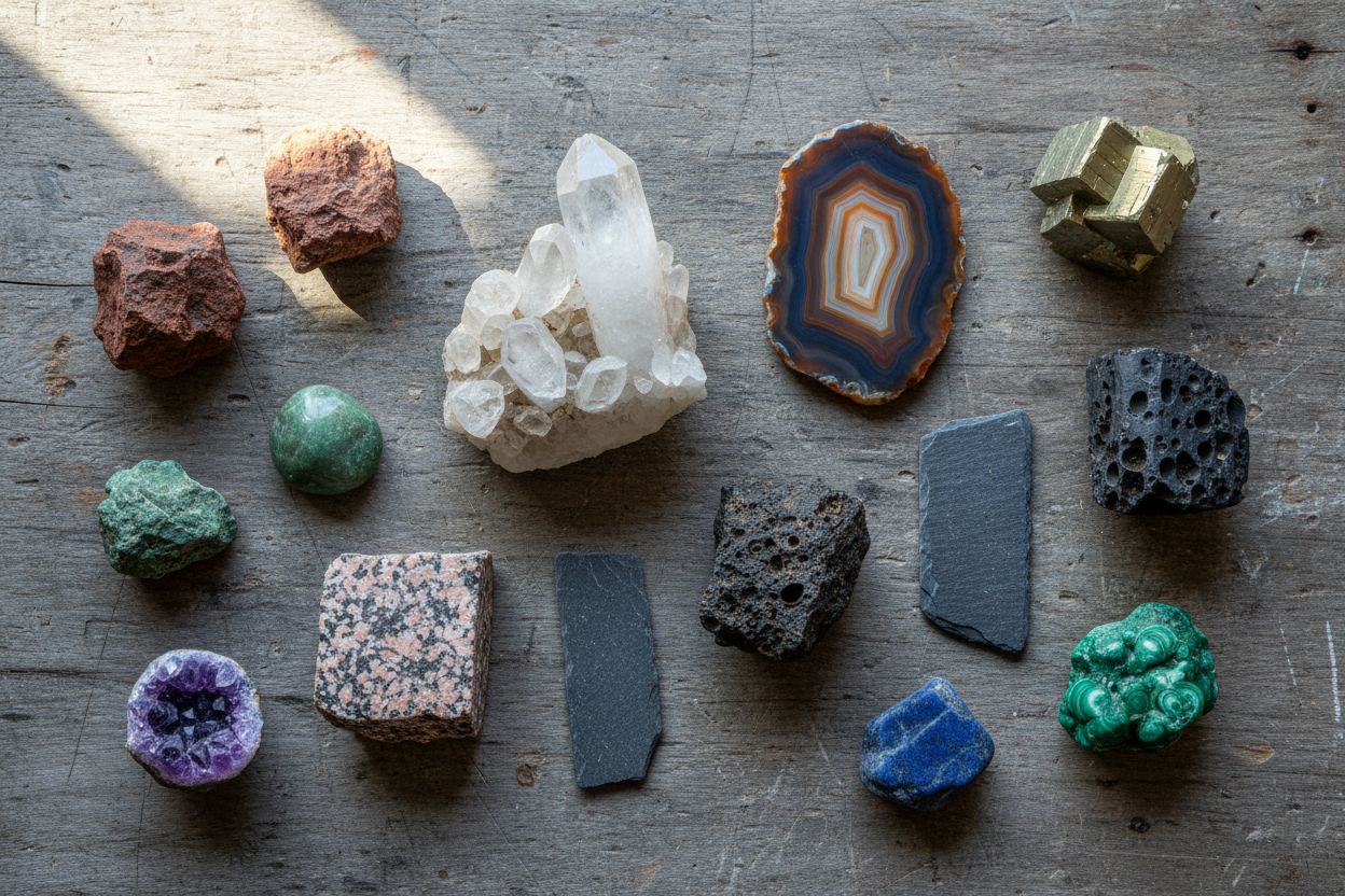 Rocks up close